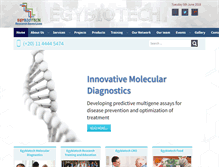 Tablet Screenshot of egybiotech.com